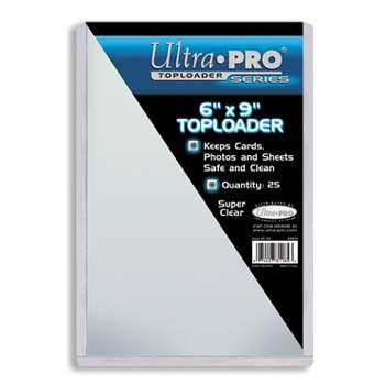 Ultra-Pro #81185  6x9 All Clear Card or Photo Holder Lot of 2 (25/pack)