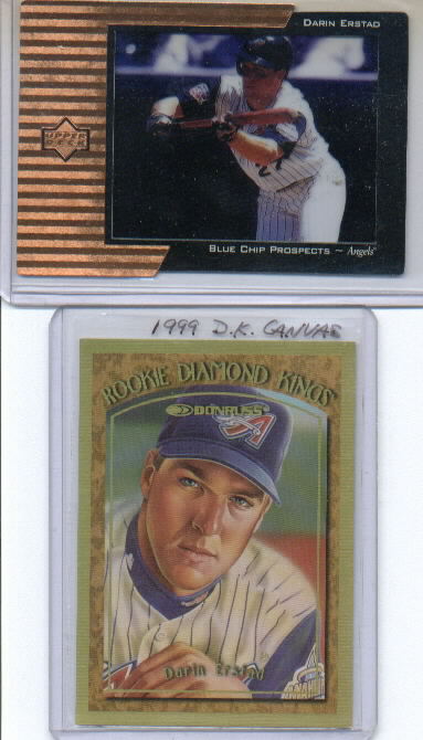1998 Donruss Diamond Kings Canvas #8 Darin Erstad