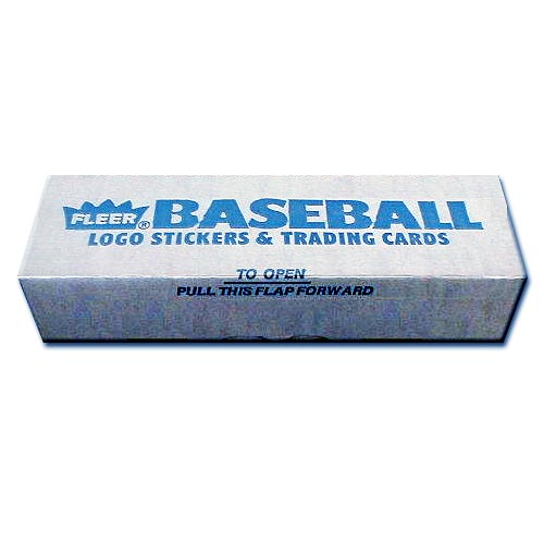 1987 FLEER BASEBALL FACTORY SET  -  BONDS ROOKIE - JUST BROKE CASE - MINT
