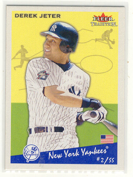 2002 Fleer Tradition #142 Derek Jeter