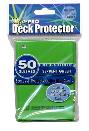 Ultra Pro Green Deck Protector (Pack of 50) 