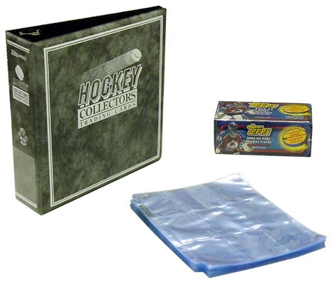 2002-03 (2003) Topps Hockey Complete Set, Factory Sealed, with Binder & Pages, *** In-Stock ***