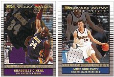 2002-03 Topps Jersey Edition NBA Basketball Card Pack (2002,2003)