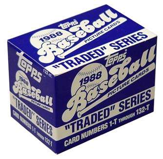 1988 Topps Baseball Traded Series Factory Set, Many XRCs! 