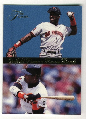 1994 Flair Barry Bonds Outfield Power #2