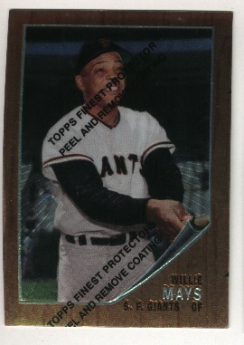 1997 Topps Mays Finest #16 Willie Mays