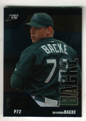 2002 Upper Deck 40-Man Electric #130 Brandon Backe