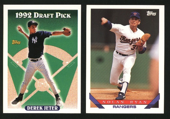 1993 Topps Baseball Complete Set NM/MT -- Jeter RC