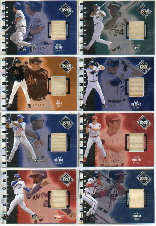 2002 Upper Deck Diamond Connection #401 Jermaine Dye DC Bat
