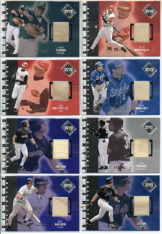 2002 Upper Deck Diamond Connection #432 Al Leiter DC Bat