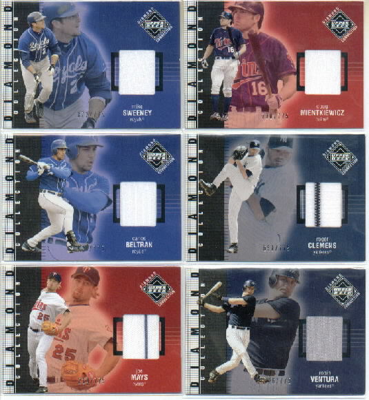2002 Upper Deck Diamond Connection #259 Doug Mientkiewicz DC Jsy