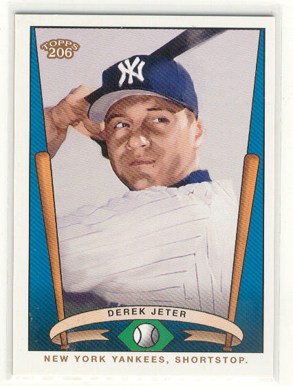 2002 Topps 206 Team 206 Series 1 #T2068 Derek Jeter