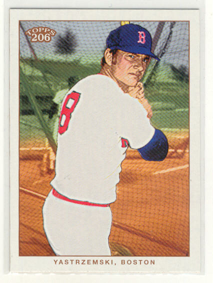 2002 Topps 206 #170 Carl Yastrzemski RET