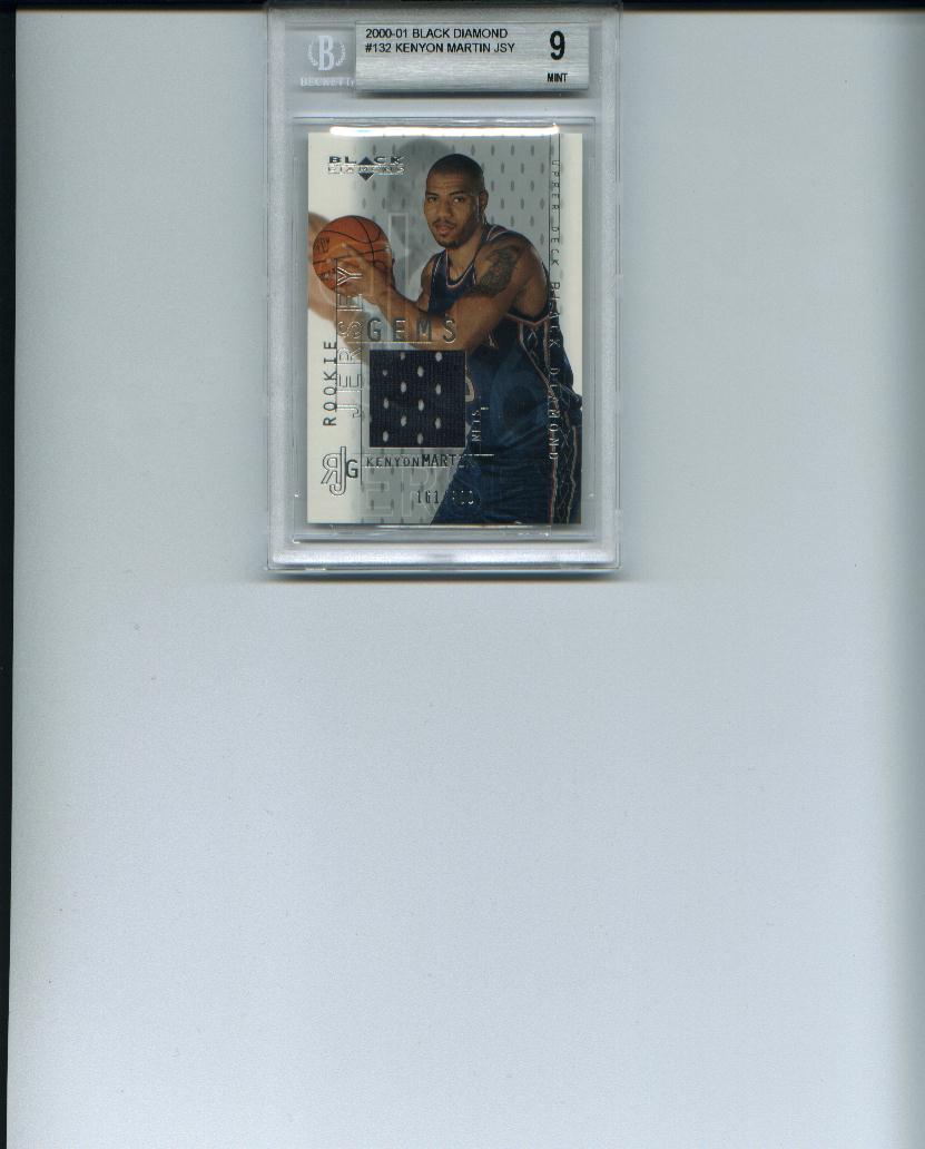 2000-01 Black Diamond #132 Kenyon Martin JSY RC