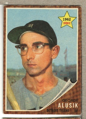 1962 Topps #261 George Alusik RC