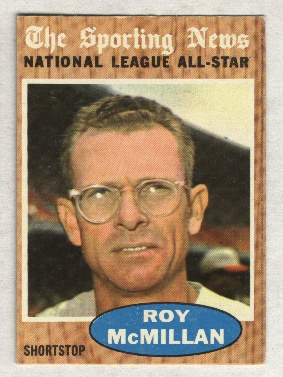 1962 Topps #393 Roy McMillan AS