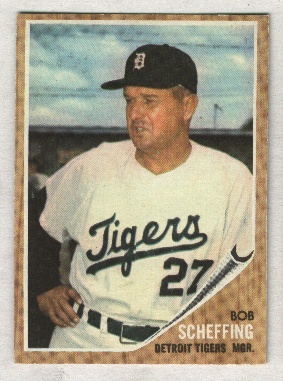 1962 Topps #416 Bob Scheffing MG