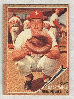 1962 Topps #434 Clay Dalrymple