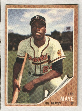 1962 Topps #518 Lee Maye