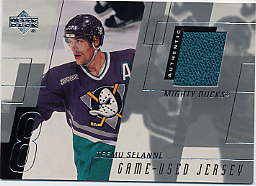 1999-00 Upper Deck Game Jerseys #TS Teemu Selanne