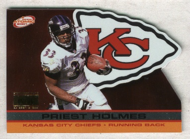 2001 Pacific Prism Atomic Premiere Date #70 Priest Holmes   09/86