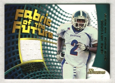 2002 Bowman Fabric of the Future #FFHG Herb Haygood B
