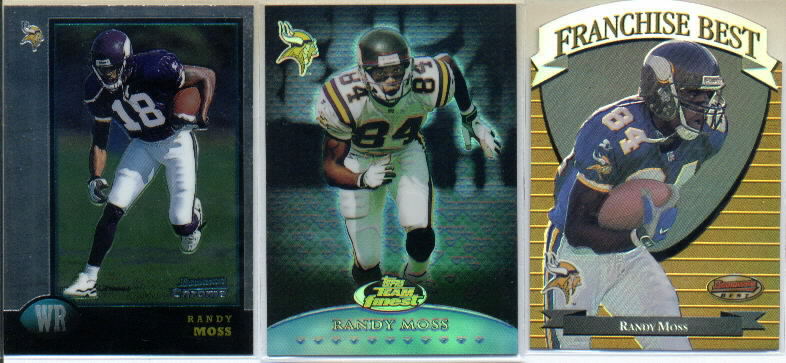 1999 Finest Team Finest Refractors #T8 Randy Moss