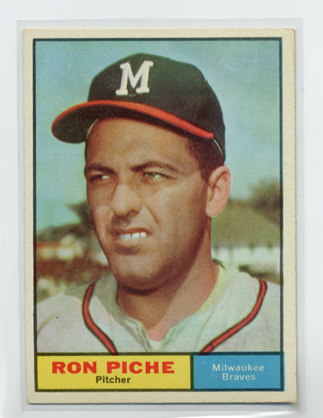 1961 Topps #61 Ron Piche RC