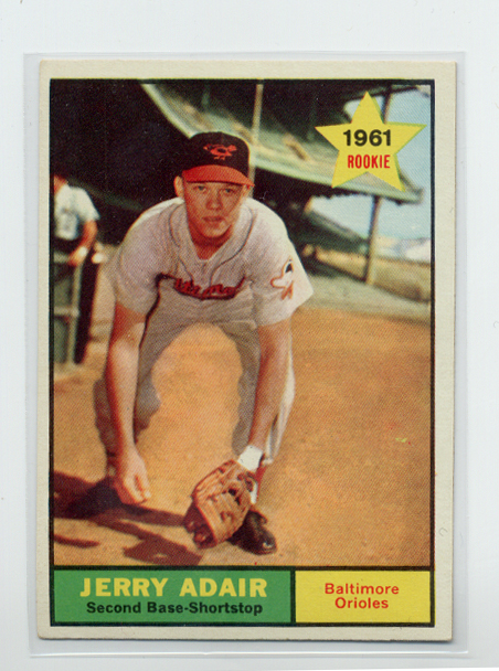 1961 Topps #71 Jerry Adair
