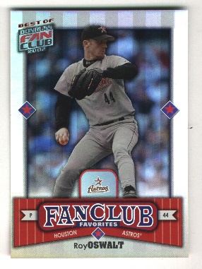 2002 Donruss Best of Fan Club #278 Roy Oswalt FC/1950