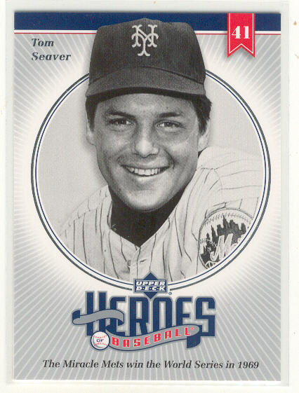 2002 Upper Deck Prospect Premieres Heroes of Baseball #HTS5 Tom Seaver