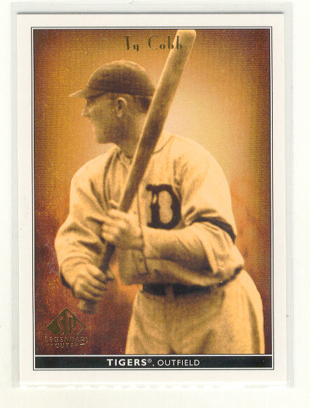 2002 SP Legendary Cuts #84 Ty Cobb