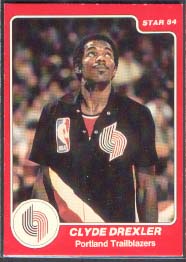 1983-84 Star #100 Clyde Drexler XRC