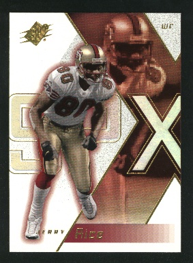 2000 SPx #76 Jerry Rice