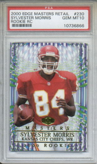 2000 Collector's Edge Masters Retail #230 Sylvester Morris