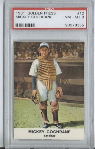 1961 Golden Press #12 Mickey Cochrane