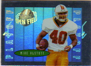1996 Playoff Contenders Open Field Foil #40 Mike Alstott G