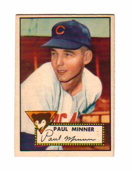 1952 Topps #127 Paul Minner RC