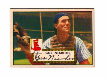1952 Topps #121 Gus Niarhos