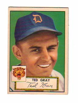 1952 Topps #86 Ted Gray