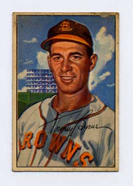1952 Bowman #61 Tommy Byrne