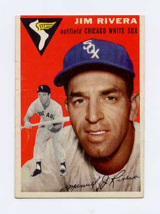 1954 Topps #34 Jim Rivera