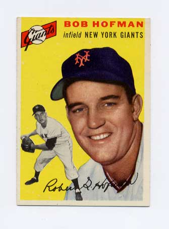 1954 Topps #99 Bobby Hofman