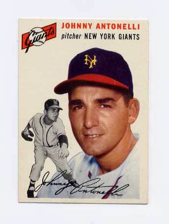 1954 Topps #119 Johnny Antonelli