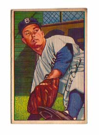 1952 Bowman #70 Carl Erskine