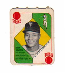 1951 Topps Red Backs #32 Henry Thompson front image