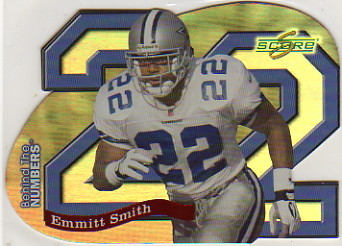 1999 Score Supplemental Behind the Numbers #BN22 Emmitt Smith