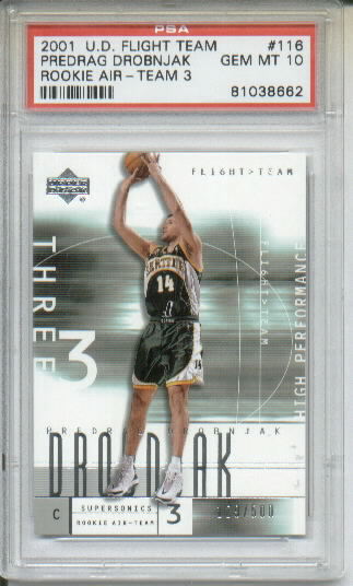 2002 UD Graded #166 Ron Johnson P AU RC