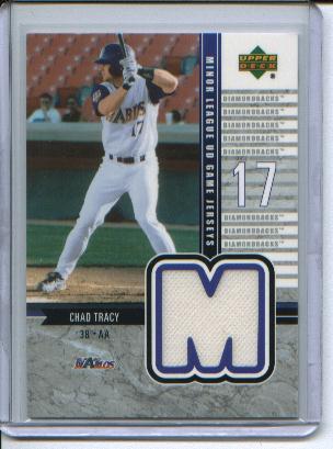 2002 UD Minor League Game Jerseys #JCT Chad Tracy