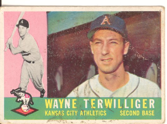1960 Topps #26 Wayne Terwilliger